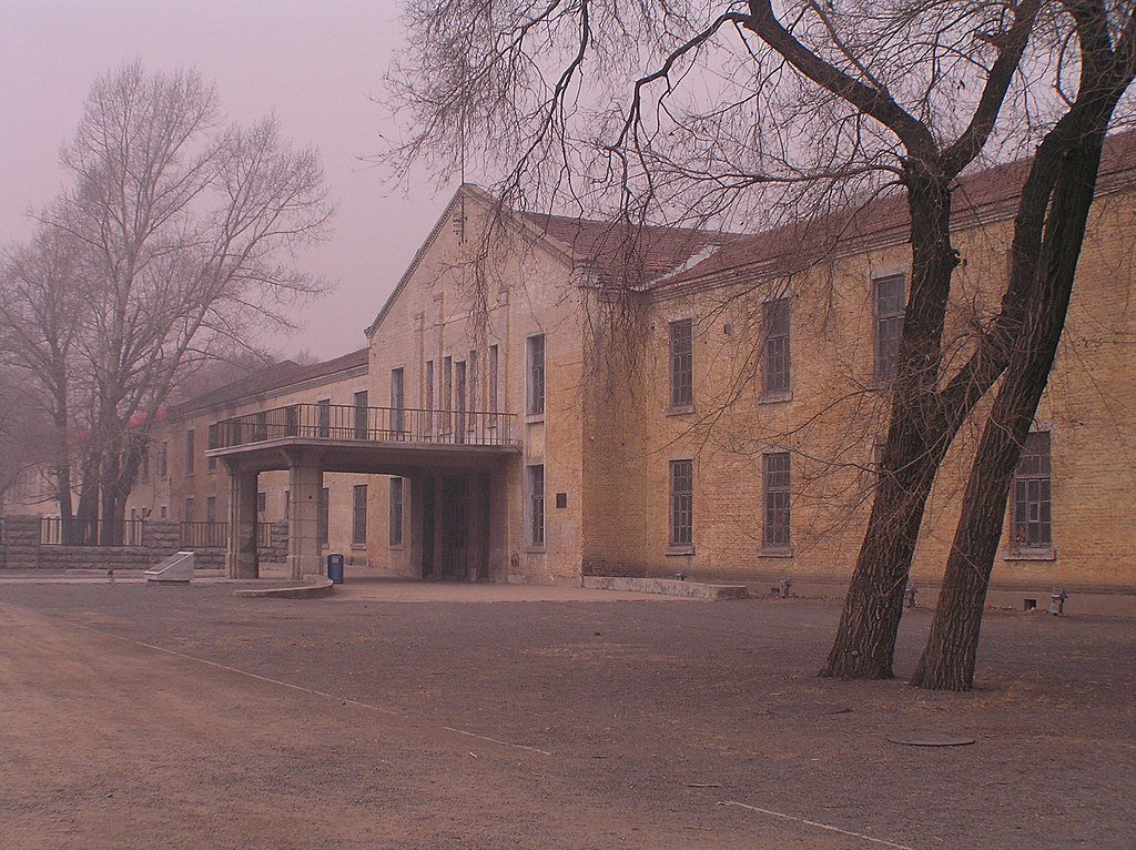 Building on the site of Harbin Bioweapon Facility on Unit 731