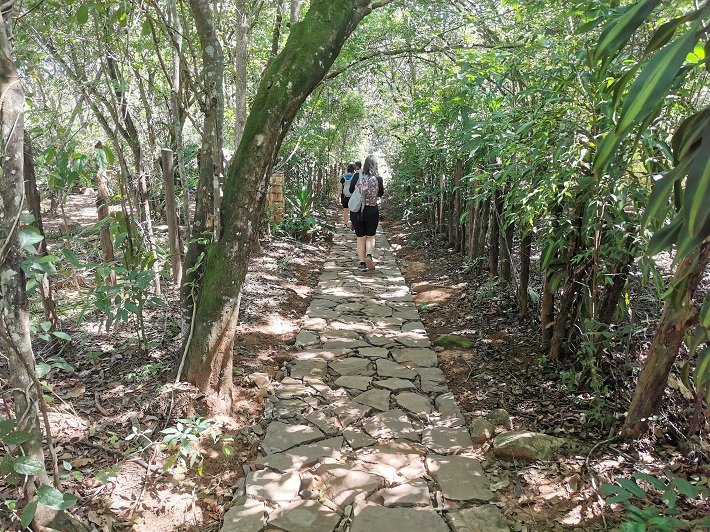 Início da Trilha do Ribeirão do Meio, Lençóis, Chapada Diamantina