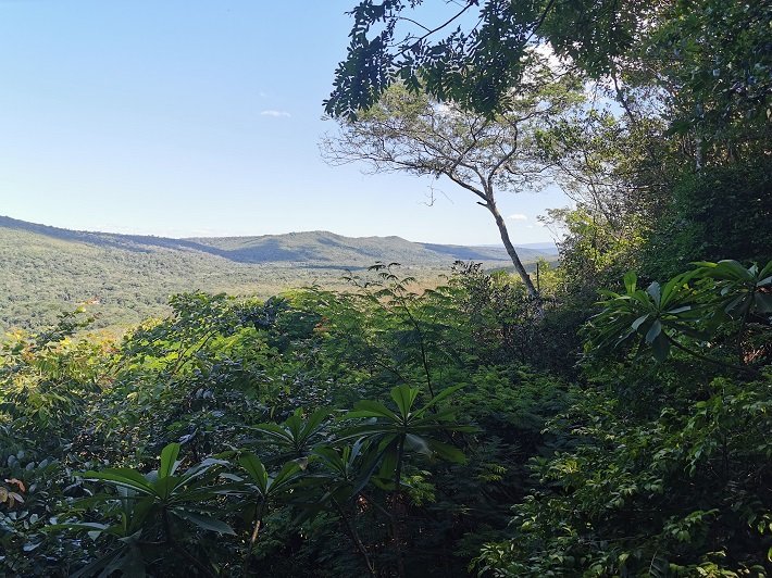 Paisagem da Chapada Diamantina, Vista a partir da Trilha do Ribeirão do Meio