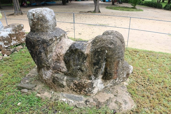 Escultura de Chac Mool, Chichén Itzá, México