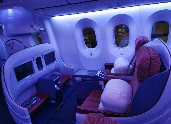 Business Class Seats, Latam Boeing 787