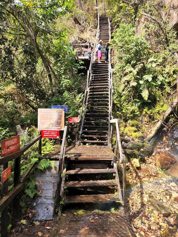 Escadaria da Cachoeira Palmeira