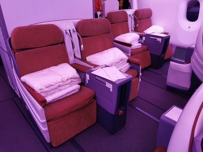 Latam Premium Business Seats, Boeing 787-8