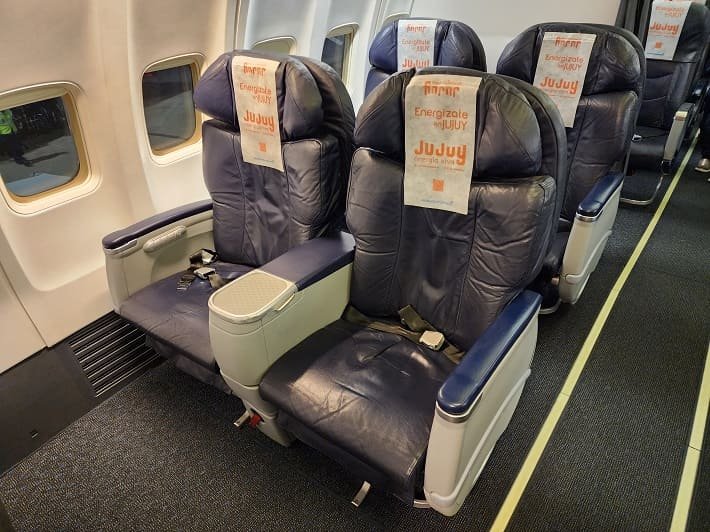 Assentos Premium Economy, Aerolineas Argentinas