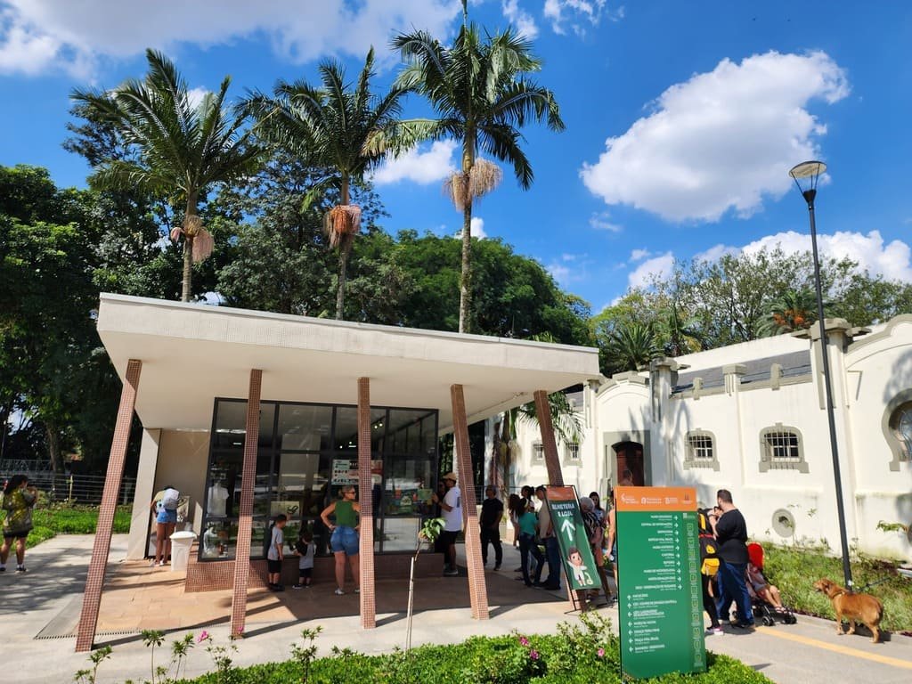 Bilheteria do Parque da Ciência, Instituto Butantan, São Paulo