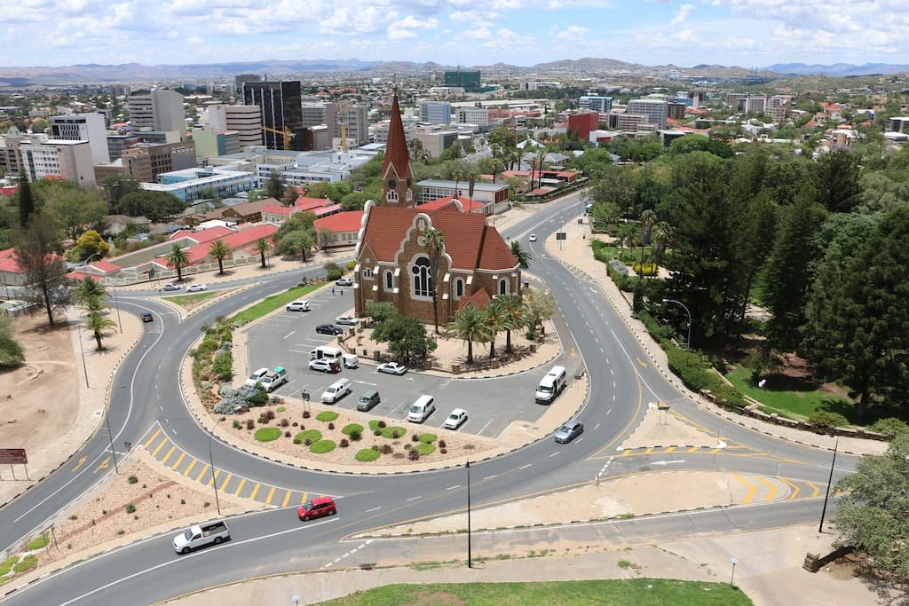 Windhoek City Center, Namibia