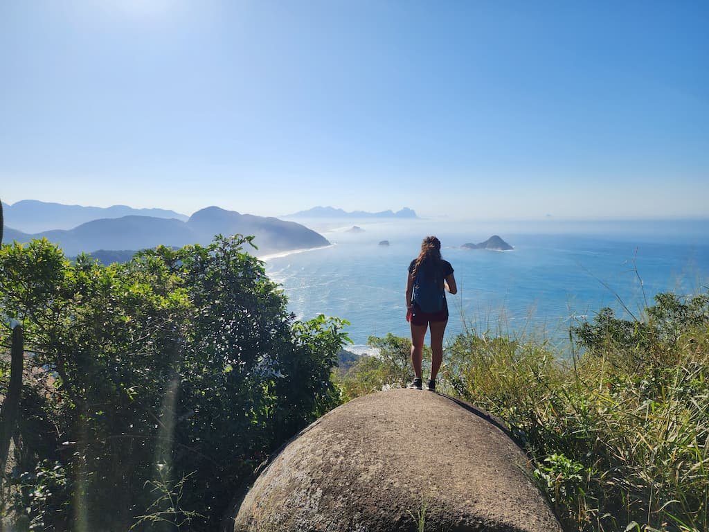 Segundo Mirante, Vista das Praias Selvagens, Rio de Janeiro