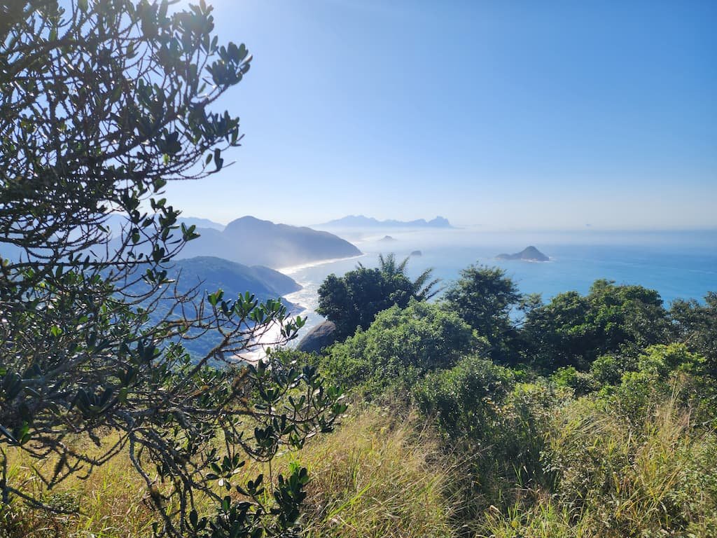 Vista das Praias Selvagens, Rio de Janeiro