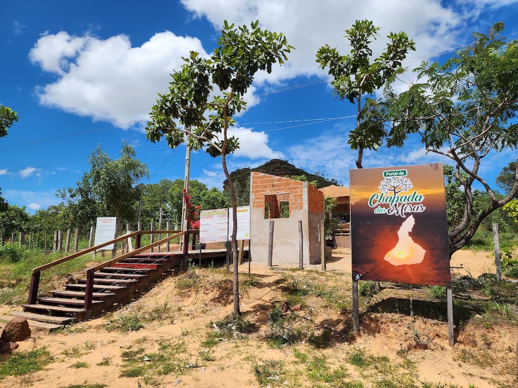 Entrada do Portal da Chapada das Mesas, Carolina, Maranhão