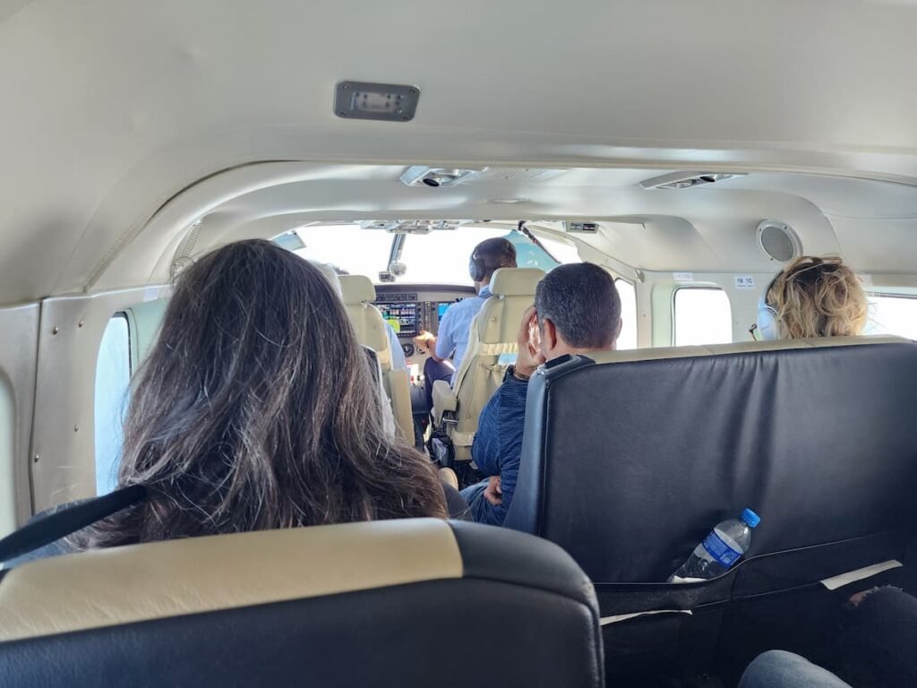 Interior da Aeronave Cessna Grand Caravan, Azul Conecta