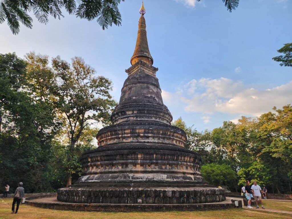 Estupa, Wat Umong, Chiang Mai