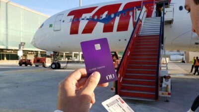 Parceria entre o cartão Nubank Black Ultravioleta e o Latam Pass para Pontos Qualificáveis
