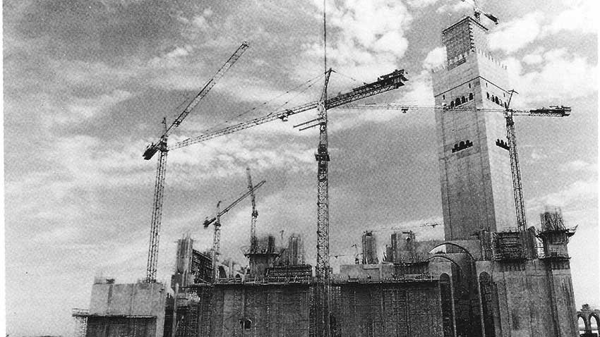 Construção da Mesquita Hassan II