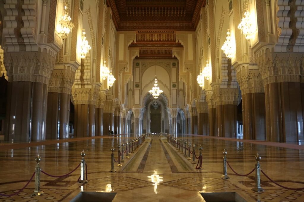 Hall de orações, Mesquita Hassan II, Casablanca