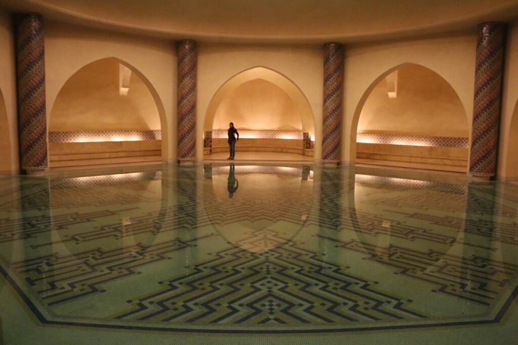 Salão de Ablução, Mesquita Hassan II, Casablanca